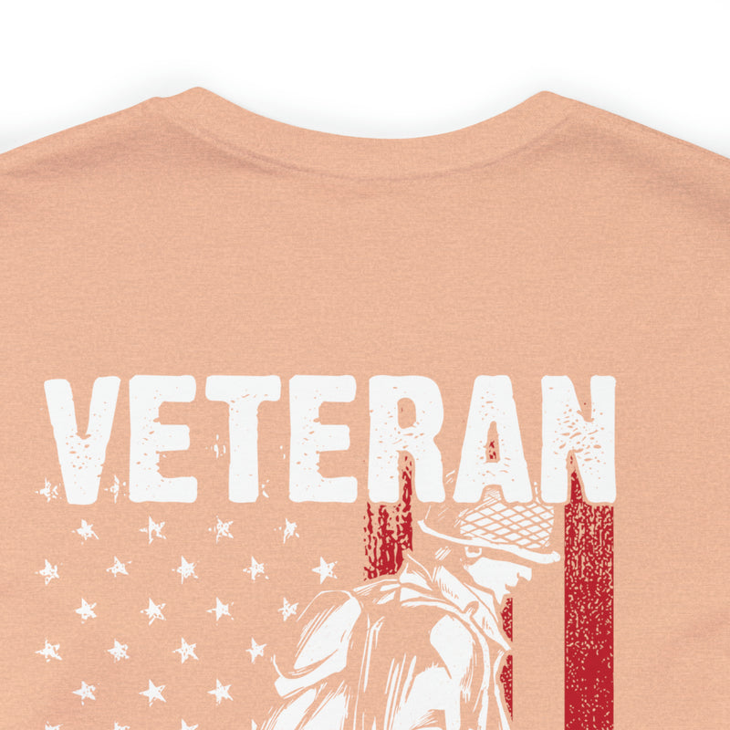 United States Army Veteran: Proudly Served - Military Design T-Shirt