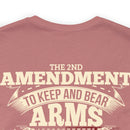 Defending My Family: 2nd Amendment Military Design T-Shirt