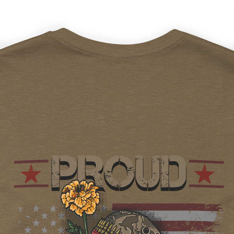 Proud Veteran: Military Design T-Shirt - Wear Your Service with Pride!