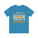 Freedom's Ambassador: Military Design T-Shirt - Brought to You by a Veteran