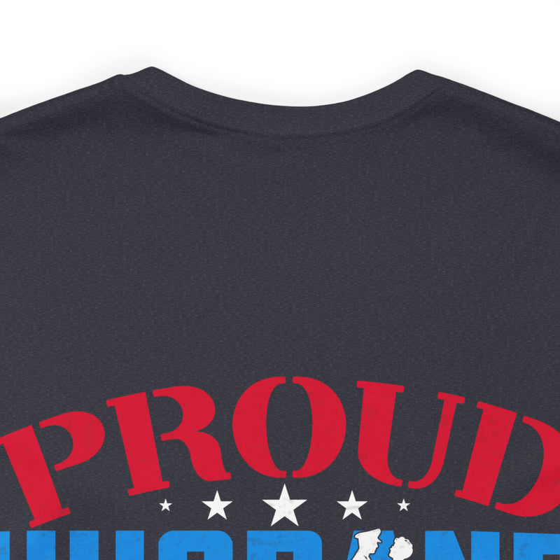 Supportive Spouse: Proud Husband of an Awesome and Sexy Veteran T-Shirt, A Proud Gift from Her