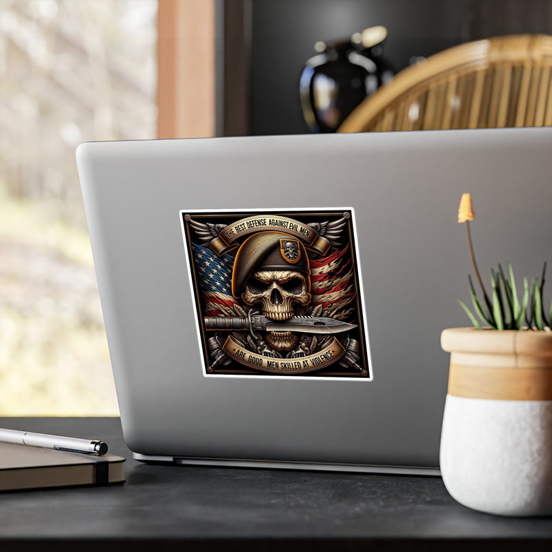 Guardian’s Creed Skull & Flag Emblem Sticker