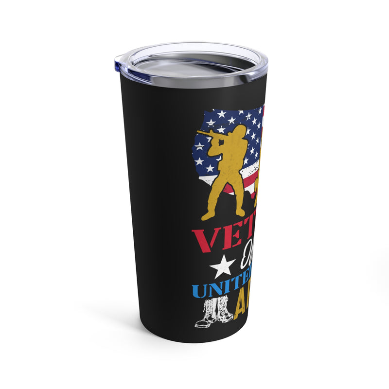 United States Army Valor: Salute the Service of a Veteran with our 20oz Military Design Tumbler