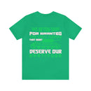 Gratitude Reminder: Military Design T-Shirt Honoring the Things We Often Take for Granted