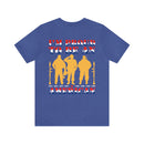Proudly American: Military Design T-Shirt - 'I'm Proud to Be an American