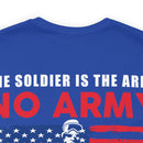 The Heart of the Army: Military Design T-Shirt - Soldiers Make the Army, Army Makes the Difference