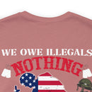 Honoring Our Veterans: Military Design T-Shirt - We Owe Them Everything
