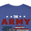Noble Defenders: Military Design T-Shirt Celebrating the Army's Honor and Bravery