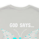 Spread Your Wings with Faith, Hope, and Love: Butterfly 22 PTSD Unisex Tee