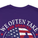 Gratitude Unleashed: Military Design T-Shirt Reminding Us to Appreciate What Truly Matters