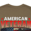 Honored Comrades: Military Design T-Shirt - Walking beside American Veterans with Pride