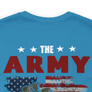 Noble Defenders: Military Design T-Shirt Celebrating the Army's Honor and Bravery