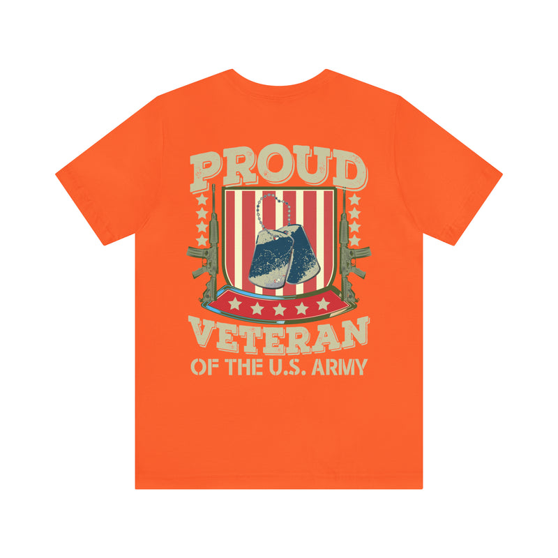 Proud U.S. Army Veteran: Military Design T-Shirt - Wear Your Service with Honor