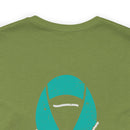 Veteran PTSD Awareness Teal Ribbon Design T-Shirt