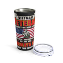 Vietnam Veteran's Resilience: Honoring Unsung Heroes with our 20oz Military Design Tumbler
