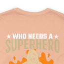 Unleash Your Inner Hero: Military Design T-Shirt - Proudly Raised by a Veteran Dad