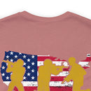 Honoring Courage: Veteran of the United States Army Military Design T-Shirt