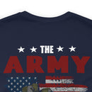 Noble Defenders: Military Design T-Shirt Celebrating the Army's Honor and Bravery