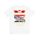 2Time Undefeated World War Champs Military Design T-Shirt: Show Your Pride!