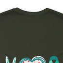 Peace Love Cure: PTSD Awareness Soft Cotton T-Shirt with Quality Print Design