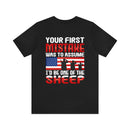 Guardian of Independence: Military Design T-Shirt Asserting Individuality and Defiance of Assumptions