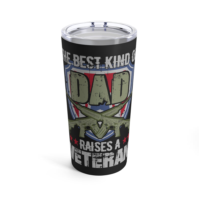 Raising Heroes: 20oz Military Design Tumbler for the Best Veteran-Raising Dads