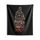 Never Too Old Fireman Tapestry