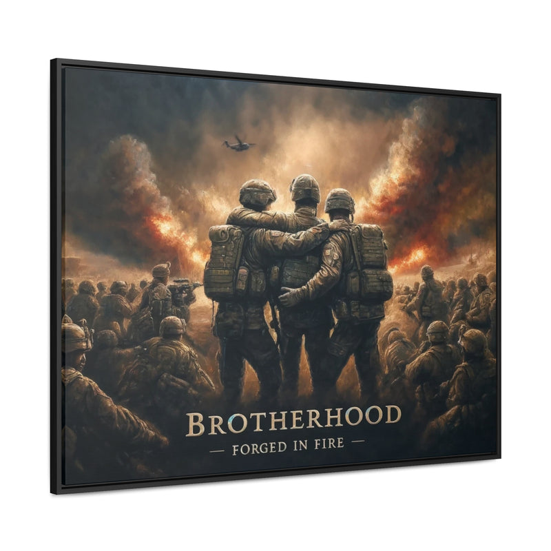 Brotherhood: Forged in Fire - Framed Canvas