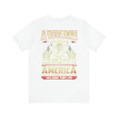 Blank Check for Freedom: Military Design T-Shirt Honoring the Sacrifice of Veterans