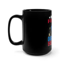 Honoring Our Fallen Heroes: 15oz Black Military Design Mug