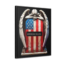 Guardian’s Grief” Framed Canvas