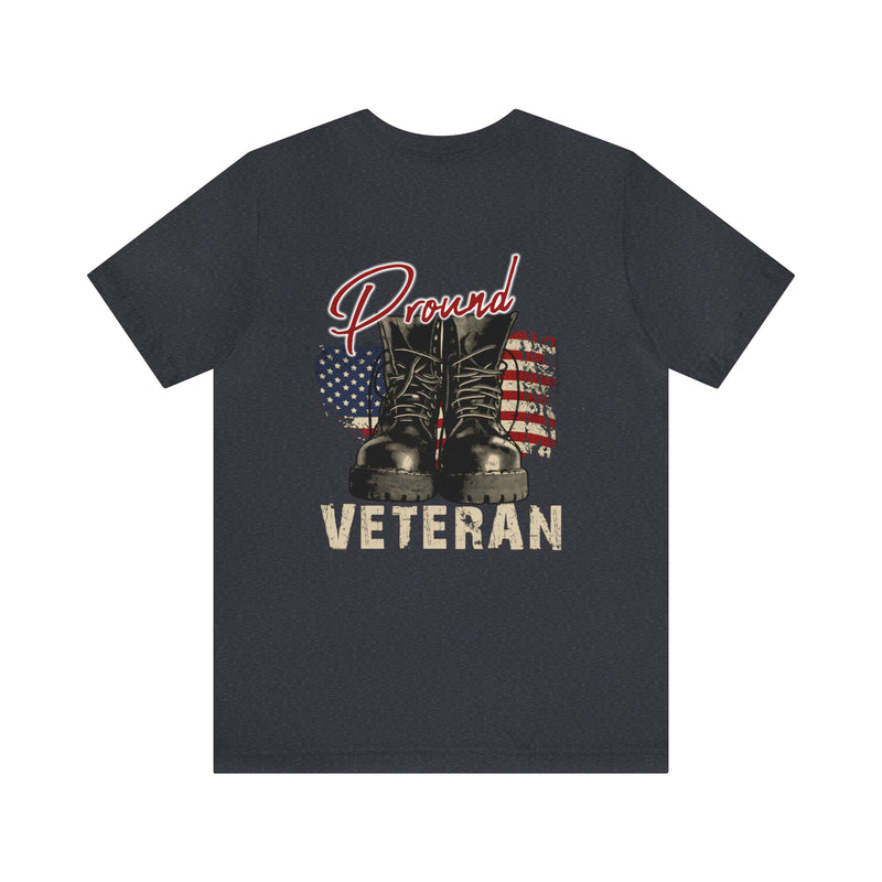 Proud Veteran T-Shirt: Honoring Service and Sacrifice
