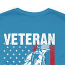 United States Army Veteran: Proudly Served - Military Design T-Shirt
