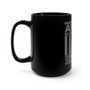 Army Veteran 15oz Military Design Black Mug - Saluting the Bravery and Sacrifice!