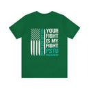 Standing Together: Uniting for PTSD Awareness with our Powerful Design T-Shirt