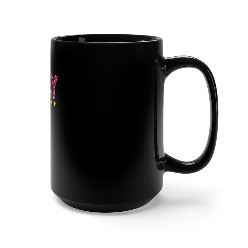 Army Wife: Military Design Black Mug - 15oz - Show Your Love and Support for Your Heroic Spouse!