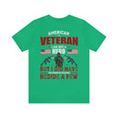 American Veteran: Walking Beside Heroes T-Shirt with Military Design - Honoring the Few