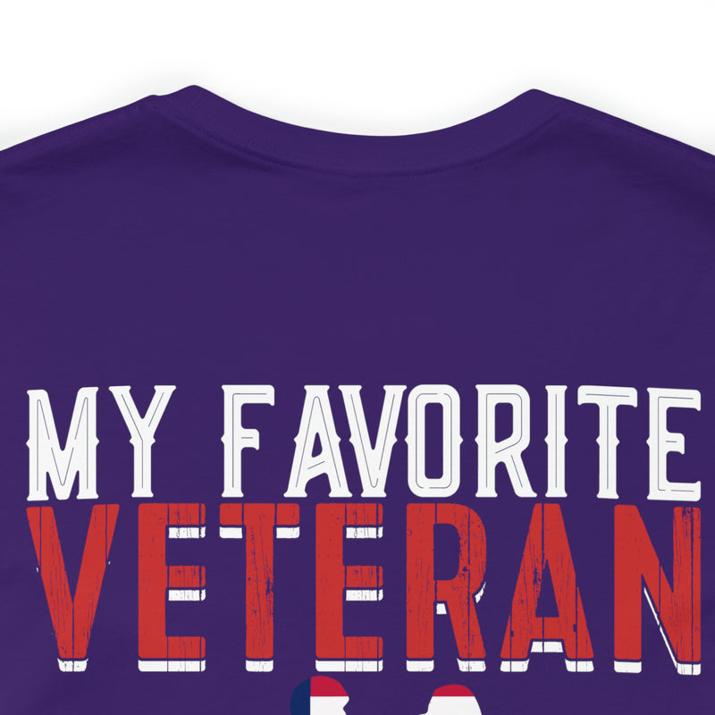 Forever My Hero: Military Design T-Shirt - Honoring My Husband, My Veteran