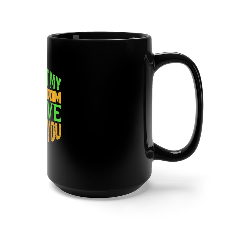Preserving Freedom: 15oz Military Design Black Mug - A Tribute to Our Heroes