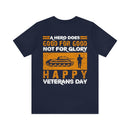 A Hero's Glory: Celebrate Veterans Day with Military Design T-Shirt