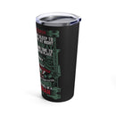 I Have Done Things: U.S. Veteran 20oz Military Design Tumbler - Black Background