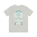 MY GOD IS STRONGER THAN PTSD Design Lightweight Retail Fit T-Shirt