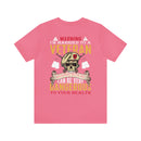 Warning: Married to a Veteran - Messing with Me is Hazardous to Your Health - Military Design T-Shirt