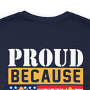 Proud Salute to My Veteran Grandpa T-Shirt: Honoring Family's Military Legacy