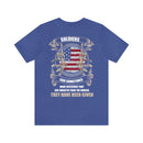 Wisdom in Service: Military Design T-Shirt Celebrating Soldiers' Critical Thinking