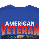 Honored Comrades: Military Design T-Shirt - Walking beside American Veterans with Pride