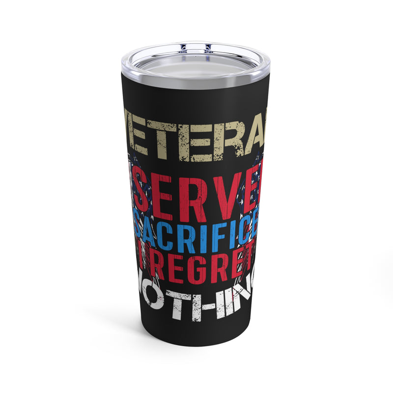 Sacrifice and Resilience: Celebrating the Unwavering Spirit of Veterans with our 20oz Military Design Tumbler