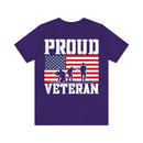 Proud Veteran: Military Design T-Shirt Honoring Courage and Dedication