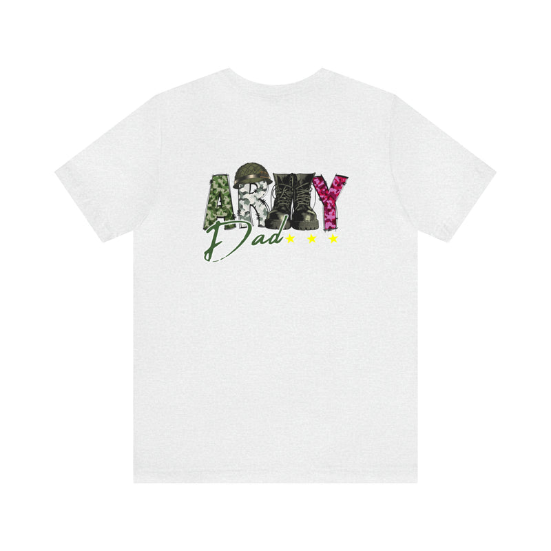 Army Dad: Military Design T-Shirt for Proud Fathers!