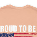 Pride in Unity: 'Proud to be a Military Family' Military Design T-Shirt